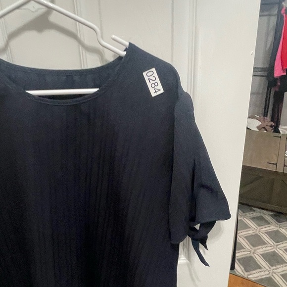 Temu navy blue top shortsleeved XxLargw new never worn - Picture 3 of 8